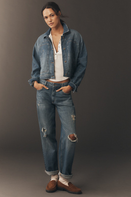 Pilcro Regenerative Cotton Dolman Denim Jacket