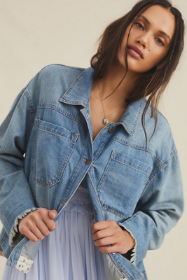 oversized denim jackets womens
