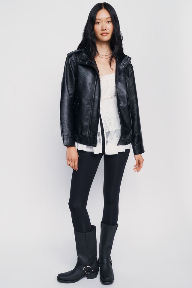 Sanctuary Mika Faux-Leather Jacket #1