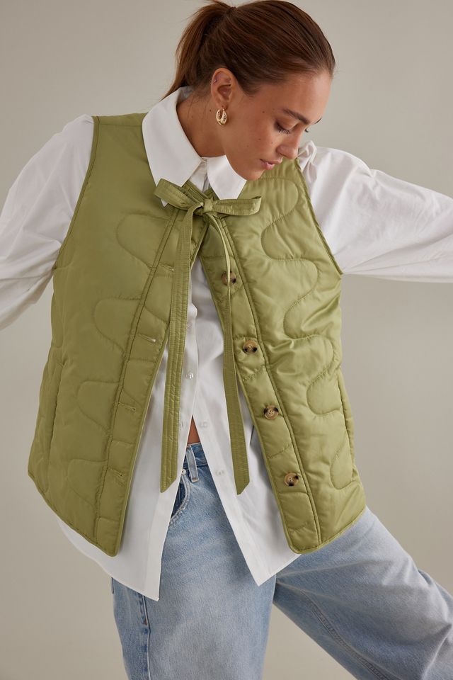 Damson Madder Maxxy Quilted Shell Gilet | Anthropologie UK