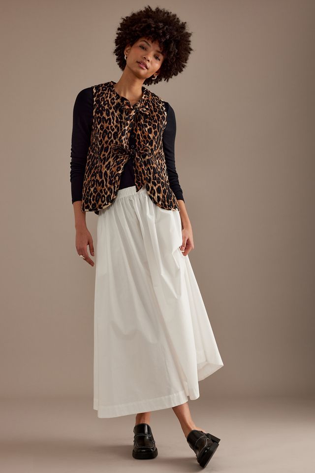 Damson Madder Tilly Quilted Tie-Front Gilet | Anthropologie UK