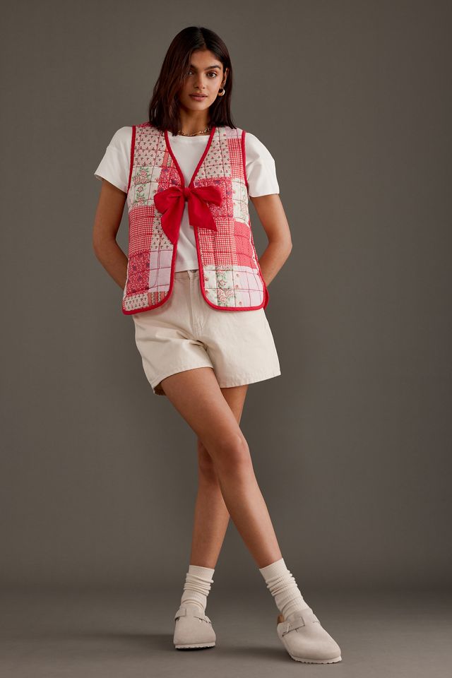 Damson Madder Arte Reversible Quilted Gilet | Anthropologie UK