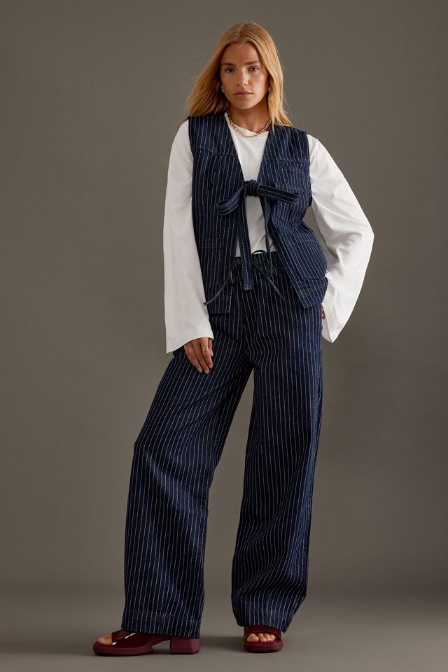 Damson Madder Dilly Tie-Front Gilet #3