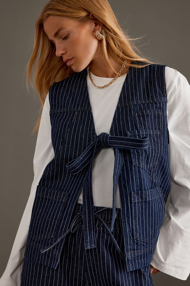 Damson Madder Dilly Tie-Front Gilet #4