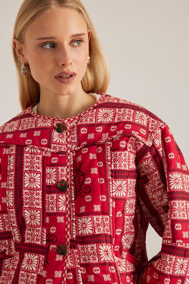 Damson Madder Macy Gesteppte Wendejacke #4