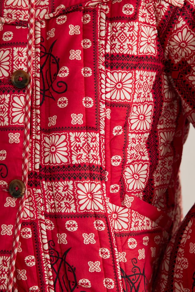 Damson Madder Macy Gesteppte Wendejacke #5