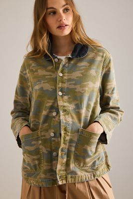 Giacca mimetica Francis Damson Madder