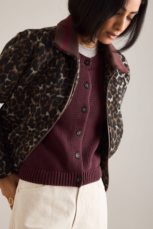 Damson Madder Pixie Woll-Bomberjacke #5