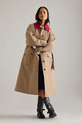 Damson Madder Anja Reversible Trench Coat