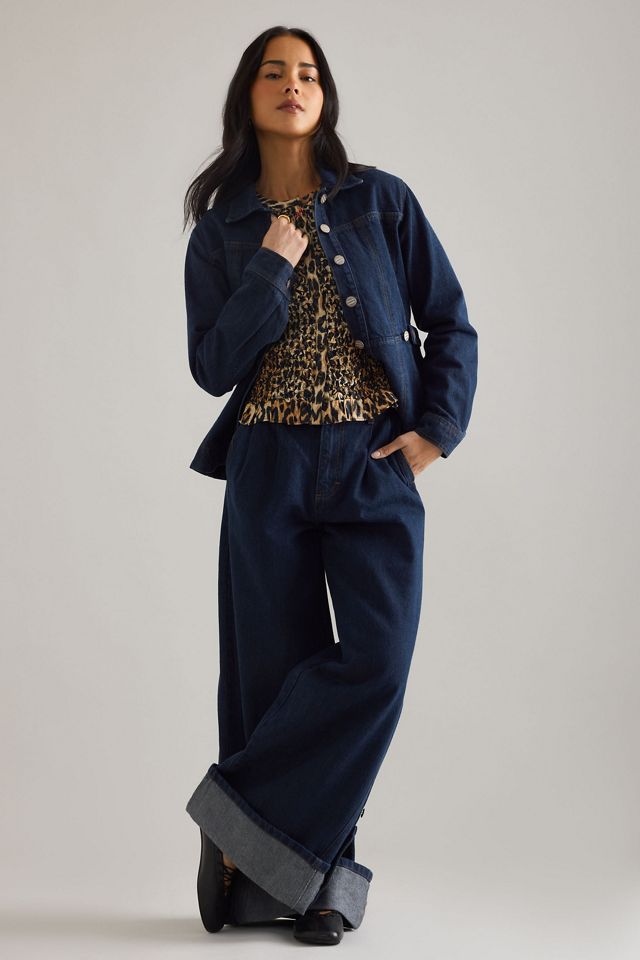Damson Madder Darbie Button-Up Denim Shirt | Anthropologie UK