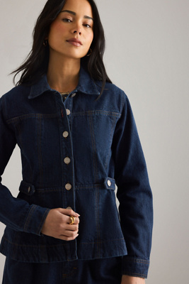 Damson Madder Darbie Button-up Denim Shirt In Blue
