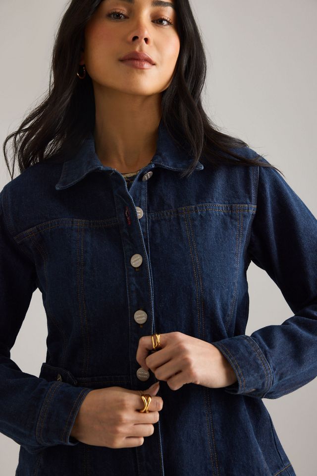 Damson Madder Darbie Button-Up Denim Shirt | Anthropologie UK
