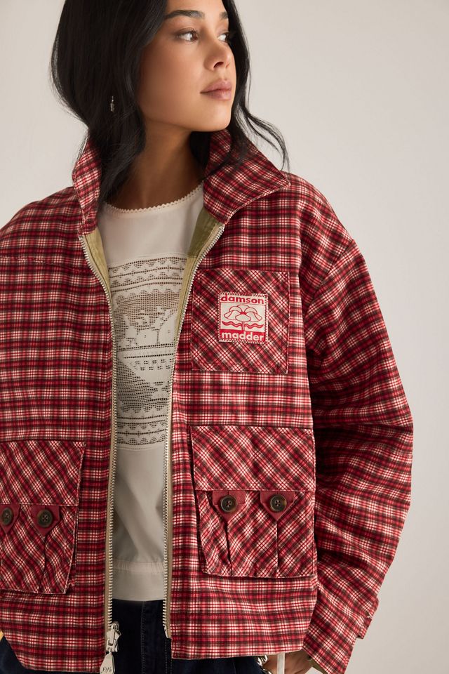 Damson Madder Marcelle Reversible Barn Jacket | Anthropologie UK
