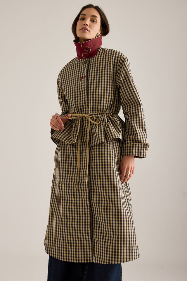 Abrigo Trench Multiusos Myrtle Damson Madder #2