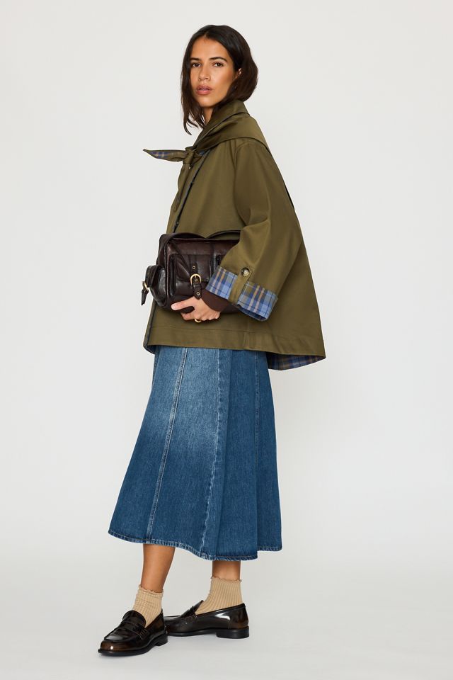 Abrigo Trench Corto Reversible Jerry Damson Madder #3