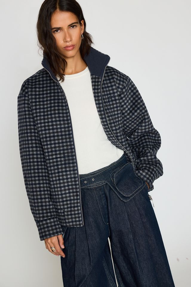 Damson Madder Pixie Wool-Blend Bomber Jacket #5