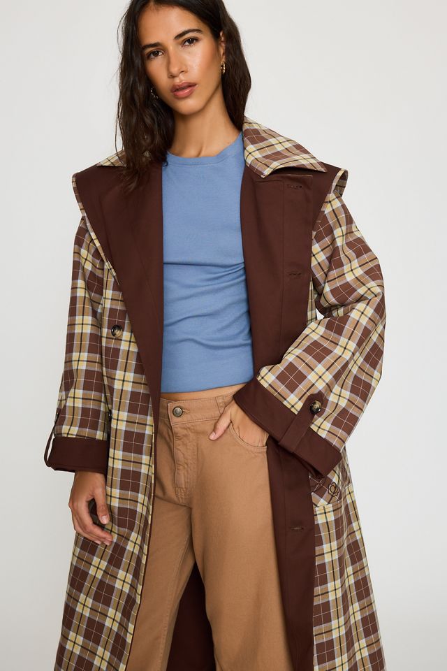 Damson Madder Jerry Reversible Trench Coat #1