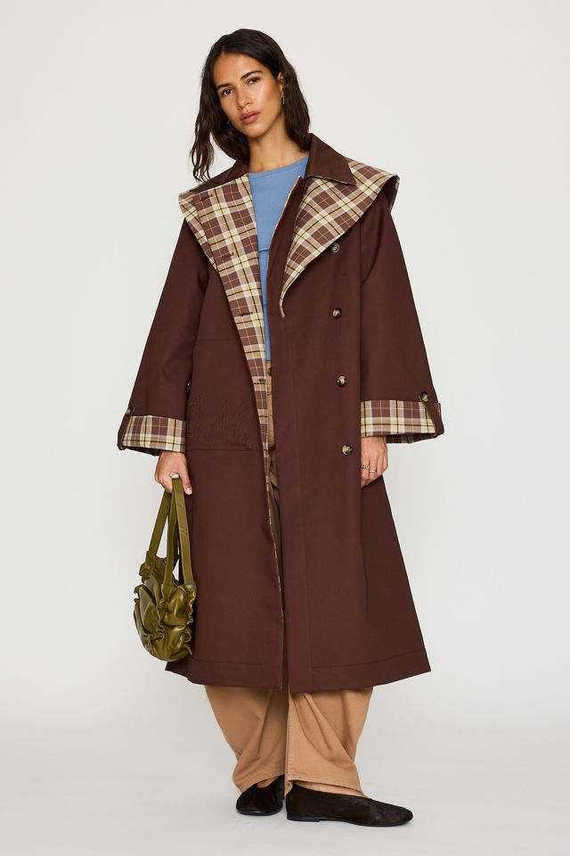 Damson Madder Jerry Reversible Trench Coat #2