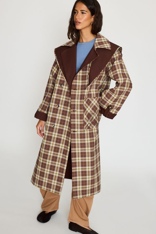 Damson Madder Jerry Reversible Trench Coat #3