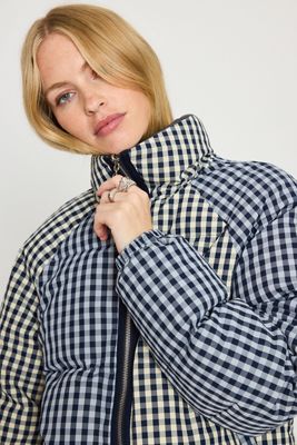 Giacca Piumino Reversibile Opal Damson Madder