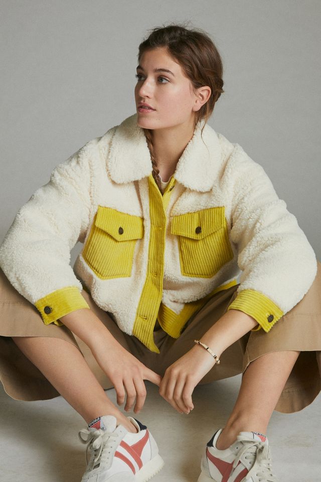 Anthropologie hotsell sherpa jacket