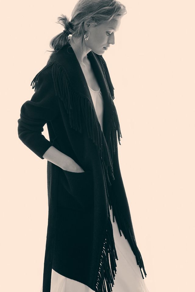 NVLT Fringed Coatigan #1