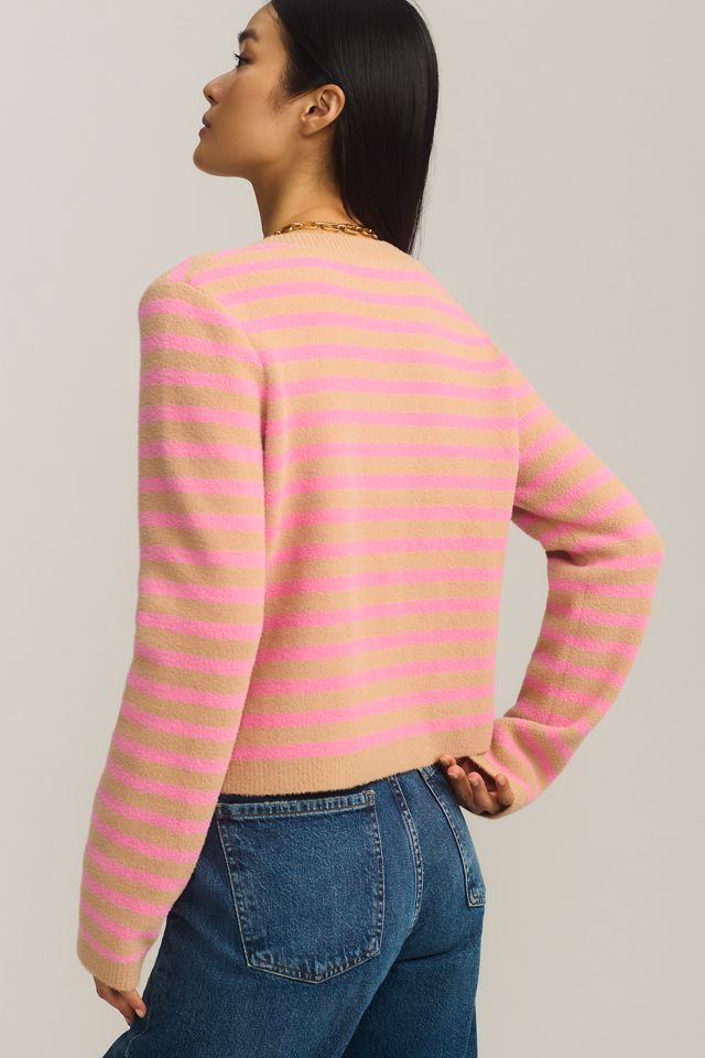 NVLT Striped Sweater Lady Jacket #1