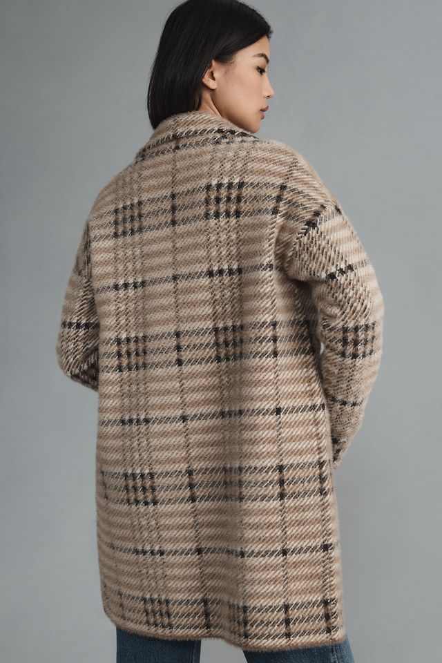 NVLT Eyelash Knit Plaid Coat #6