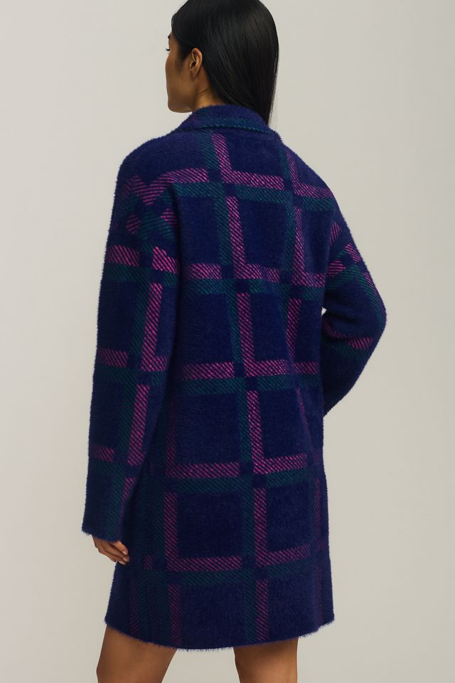 NVLT Eyelash Knit Plaid Coat #3