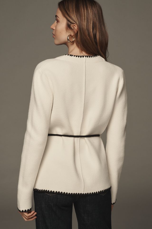 NVLT Whipstitch Knit Blazer #1