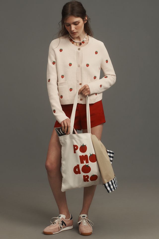 NVLT Strawberry Print Knit Lady Jacket #3
