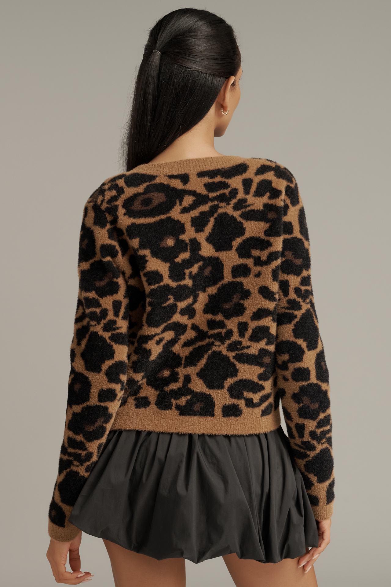 NVLT Knit Leopard Jacket