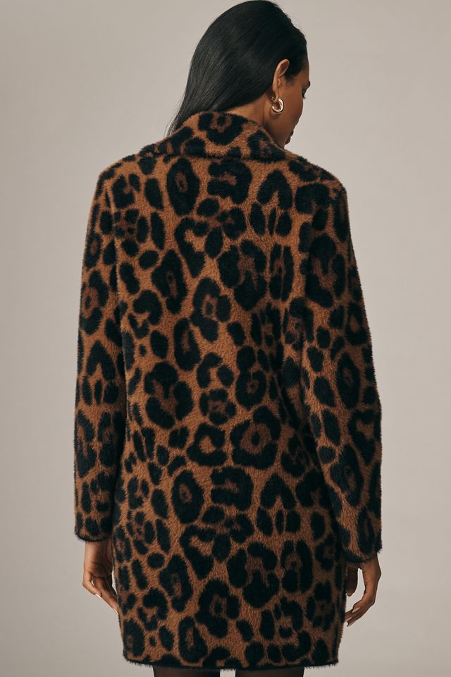 NVLT Leopard Knit Duster Jacket #2
