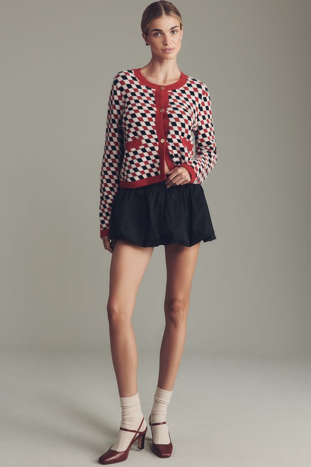 NVLT Checkered Knit Lady Jacket #3