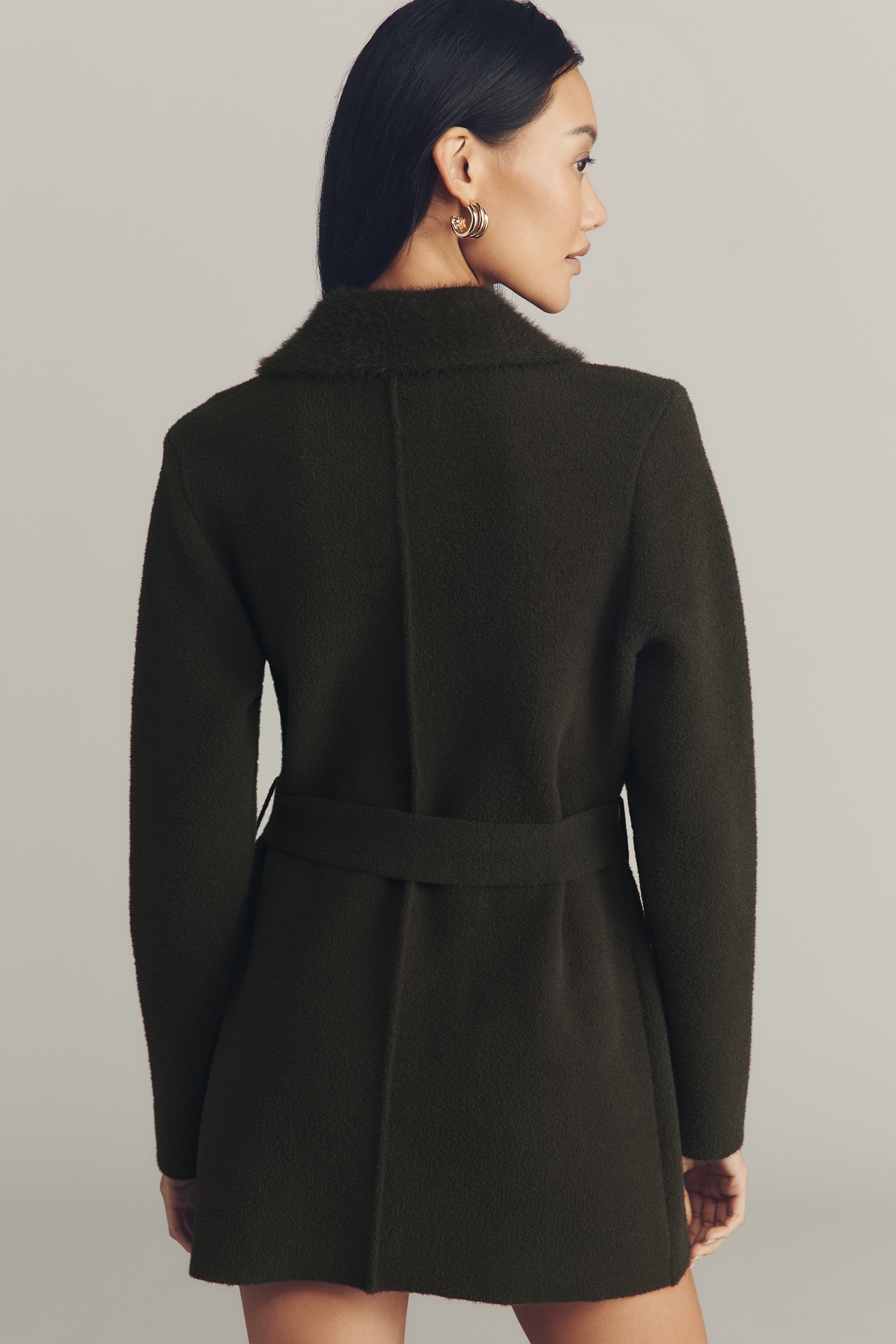NVLT Button-Front Knit Jacket