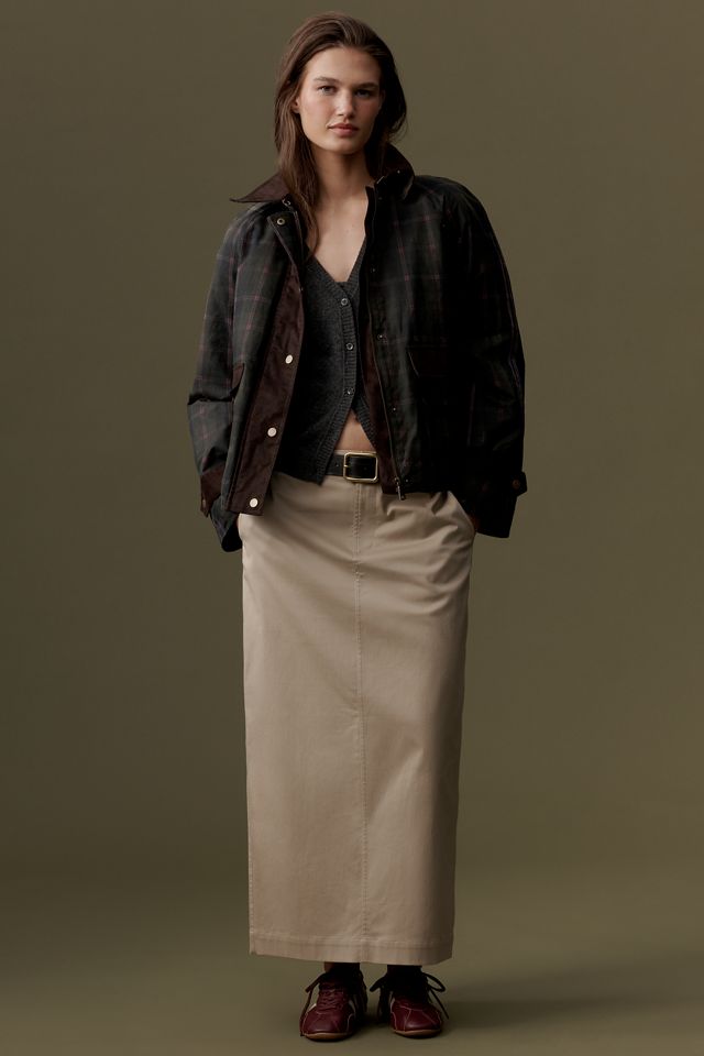 NVLT Waxed Cotton Plaid Jacket #3