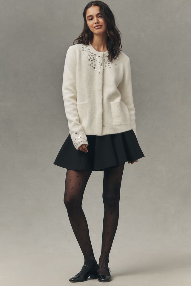 NVLT Sequin-Embellished Knit Lady Jacket #2