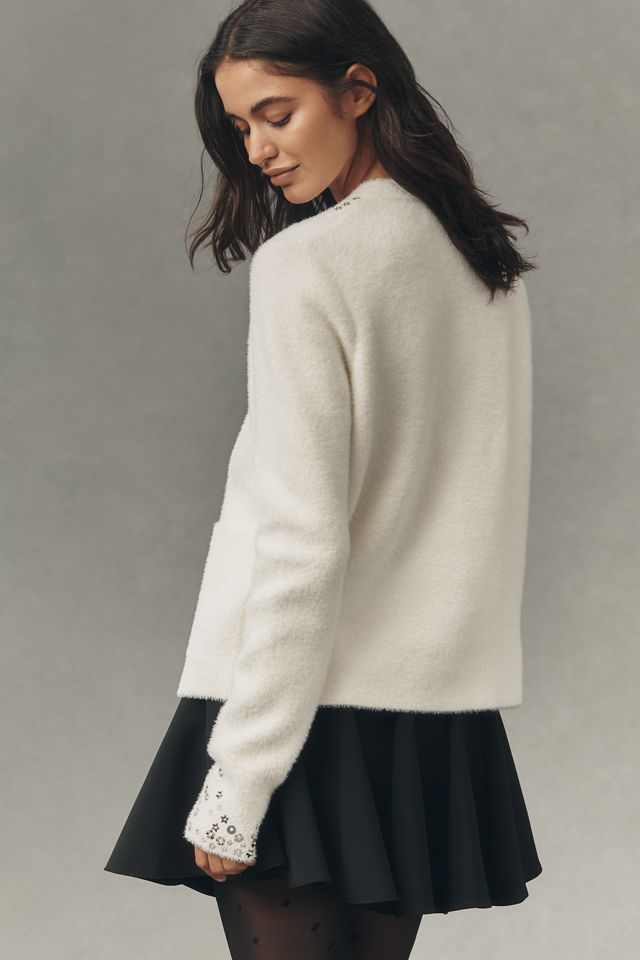 NVLT Sequin-Embellished Knit Lady Jacket #3