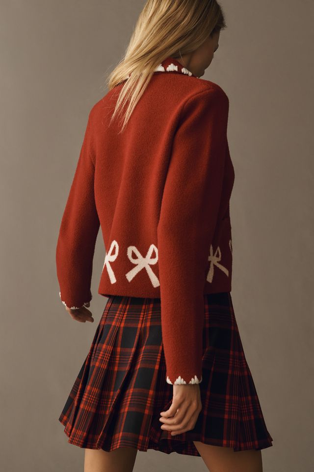 NVLT Whipstitch Bow Knit Lady Jacket #1