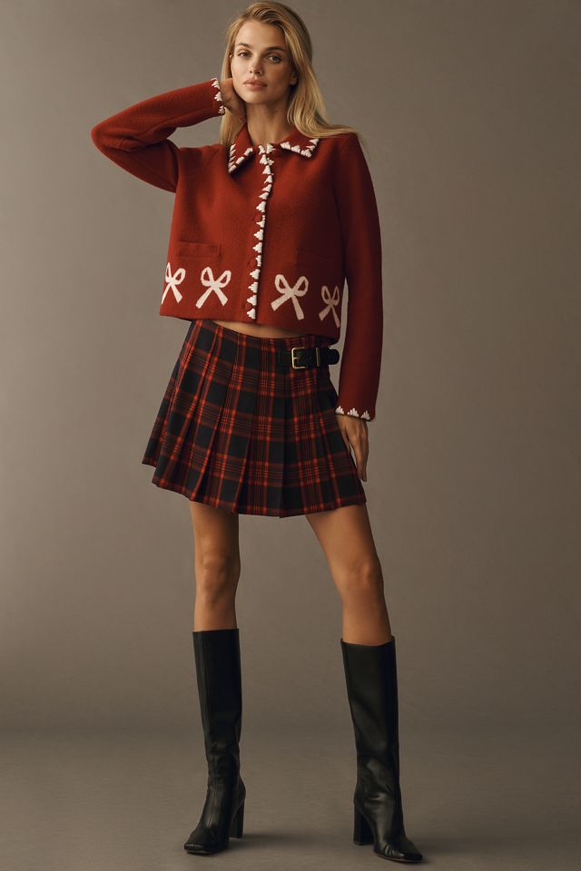 NVLT Whipstitch Bow Knit Lady Jacket #3