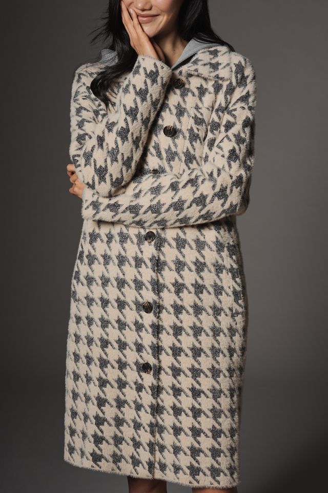 NVLT Houndstooth Knit Jacket #1