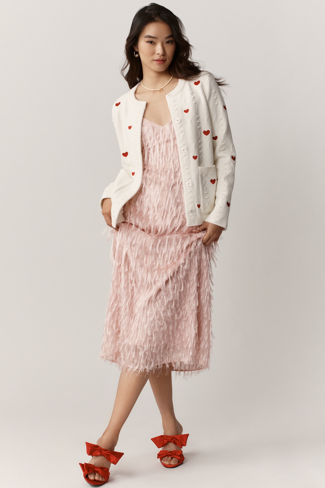 NVLT Heart Knit Jacket