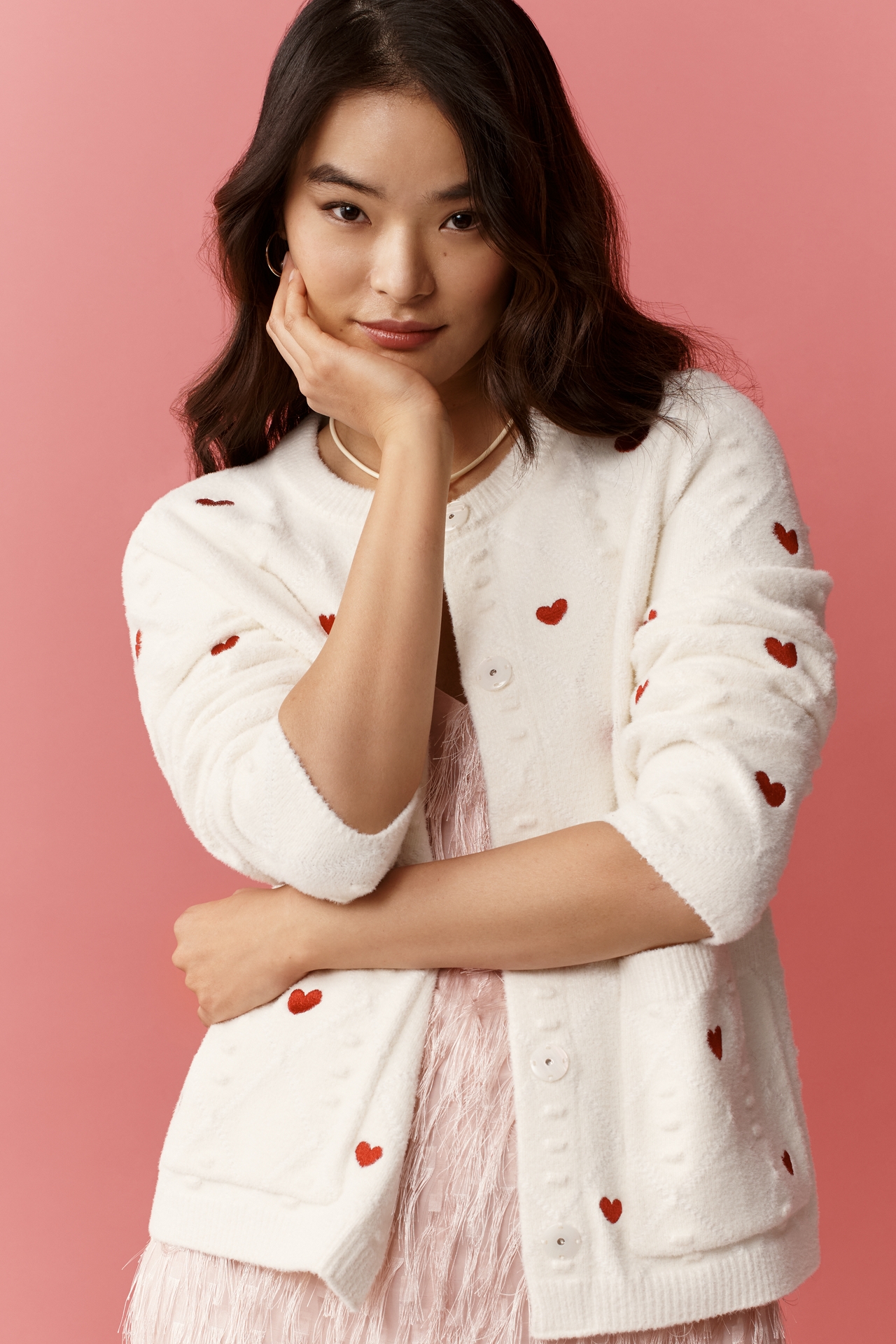 NVLT Heart Knit Jacket