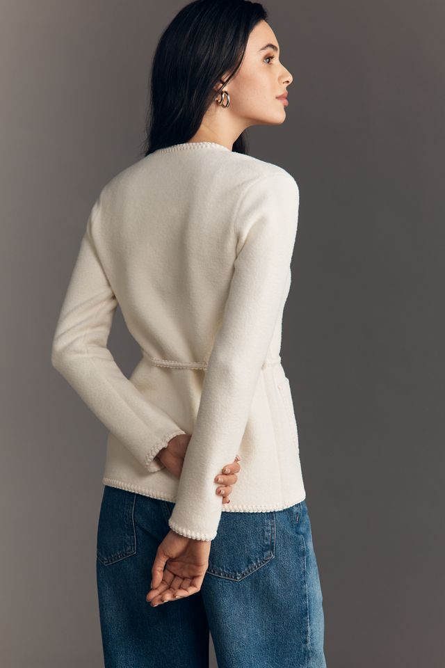 NVLT Knit V-Neck Blazer #2