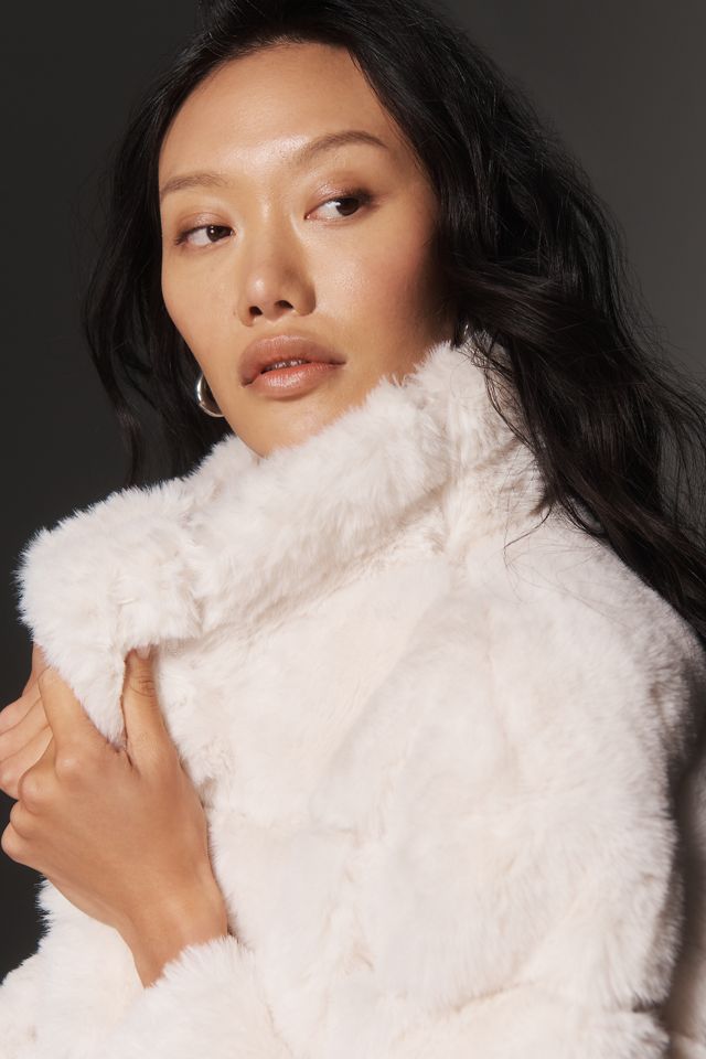 NVLT Eva Channeled Faux Fur Jacket #3