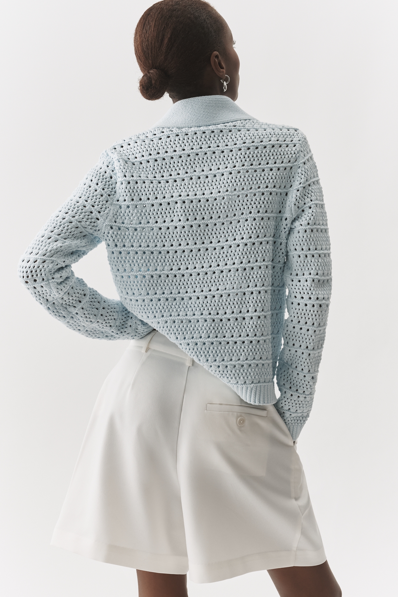 NVLT Knit Tie-Front Jacket