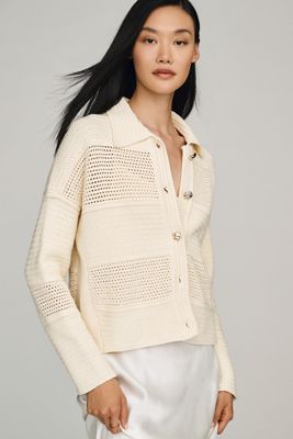 NVLT Knit Collared jacket
