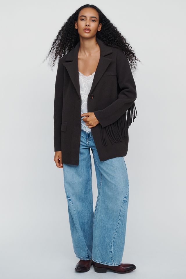 NVLT Fringe Blazer Coatigan #2