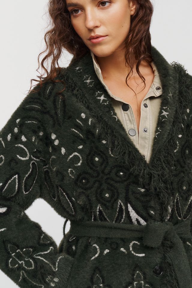 NVLT Printed Belted Jacket #1