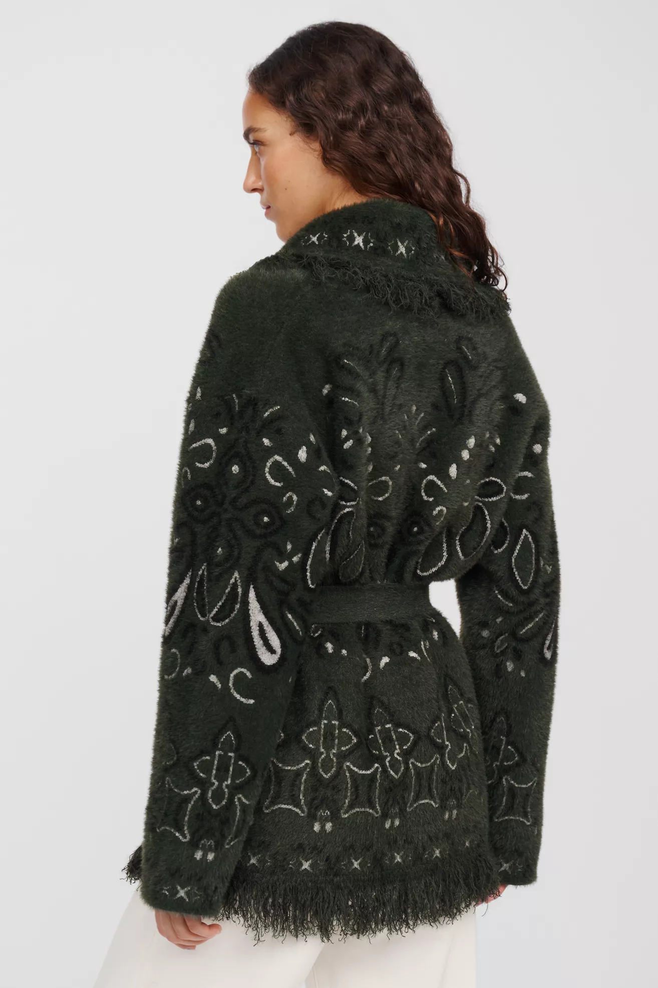 NVLT Printed Belted Jacket - thumbnail 5